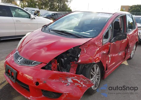 2010 Honda Fit Sport z USA, uszkodzony, nr VIN JHMGE8H44AS009617